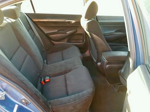 19XFA1F62AE074439 - 2010 HONDA CIVIC LX-S Mavi foto 6