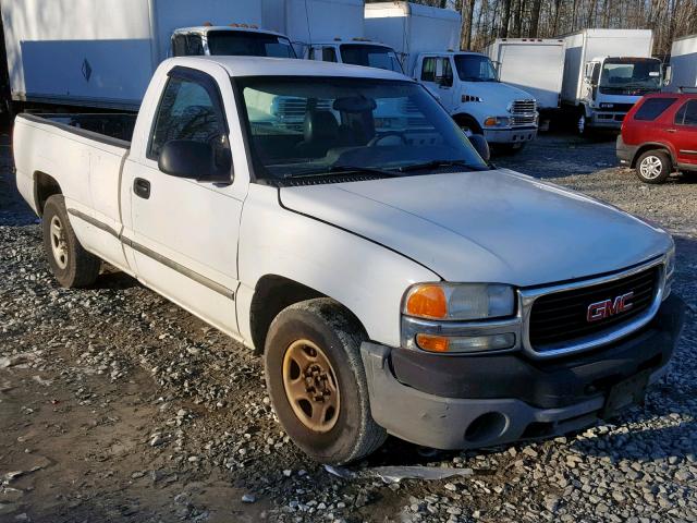 1GTEC14X24Z308458 - 2004 GMC NEW SIERRA WHITE photo 1