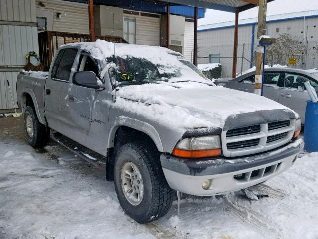 1B7GG2AN51S128255 - 2001 DODGE DAKOTA QUA SILVER photo 1