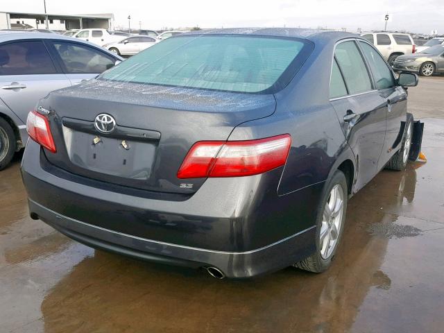4T1BE46K97U148902 - 2007 TOYOTA CAMRY NEW GRAY photo 4