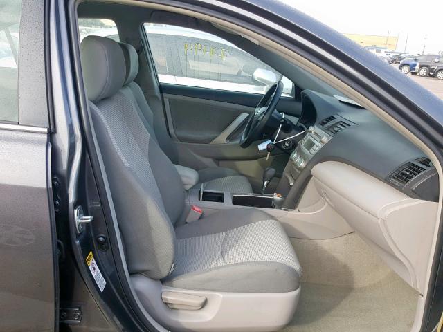 4T1BE46K97U148902 - 2007 TOYOTA CAMRY NEW GRAY photo 5