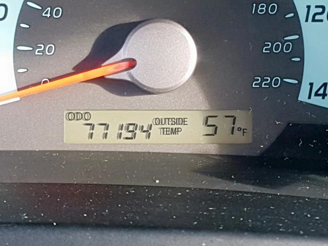 4T1BE46K97U148902 - 2007 TOYOTA CAMRY NEW GRAY photo 8