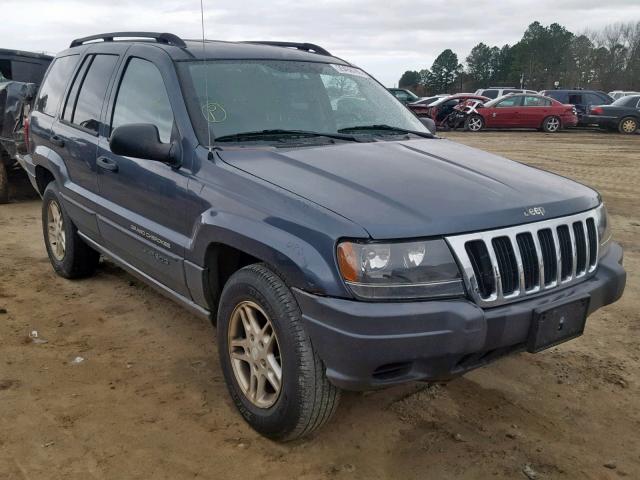 1J4GX48S93C582295 - 2003 JEEP GRAND CHER BLUE photo 1