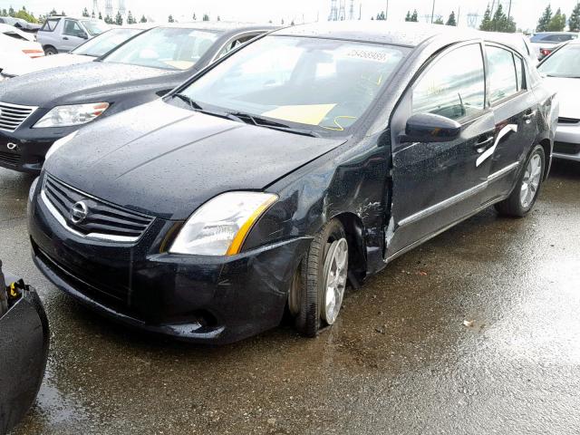 3N1AB6AP9BL675934 - 2011 NISSAN SENTRA 2.0 BLACK photo 2