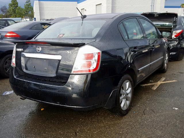 3N1AB6AP9BL675934 - 2011 NISSAN SENTRA 2.0 BLACK photo 4