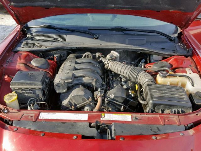 2B3KA43D99H596828 - 2009 DODGE CHARGER RED photo 7