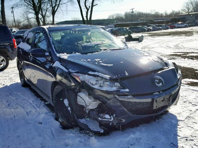 JM1BL1K63B1409341 - 2011 MAZDA 3 S BLACK photo 1