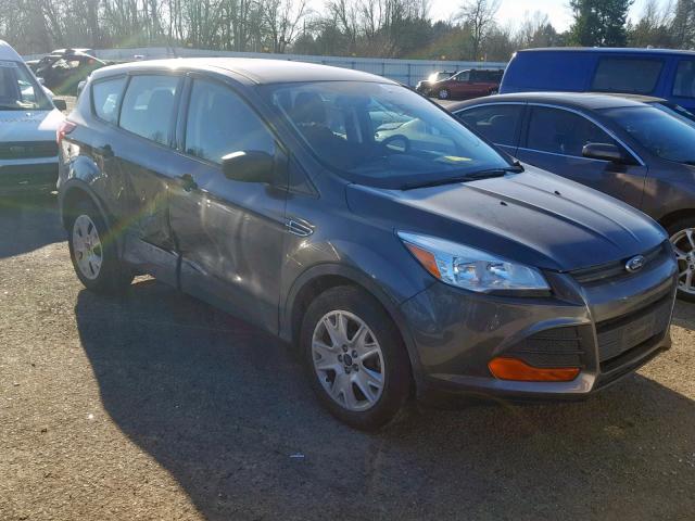 1FMCU0F77FUA67536 - 2015 FORD ESCAPE S GRAY photo 1