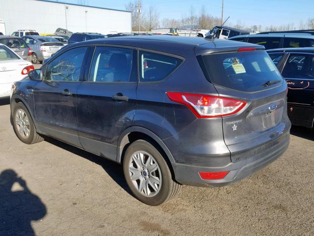 1FMCU0F77FUA67536 - 2015 FORD ESCAPE S GRAY photo 3