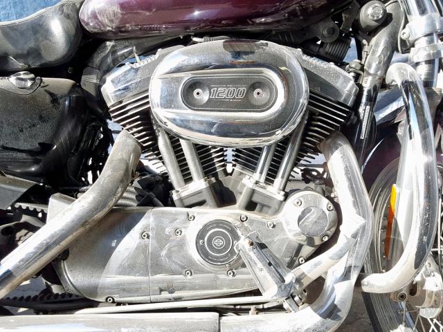 1HD1CX31X7K402064 - 2007 HARLEY-DAVIDSON XL1200 L PURPLE photo 7