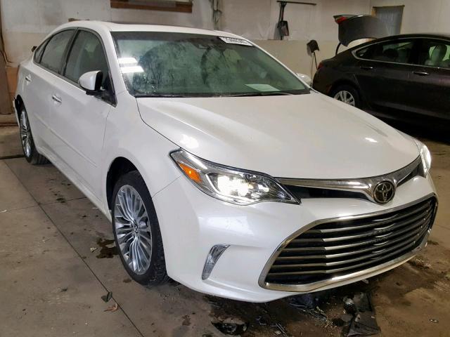 4T1BK1EB0JU269639 - 2018 TOYOTA AVALON XLE WHITE photo 1
