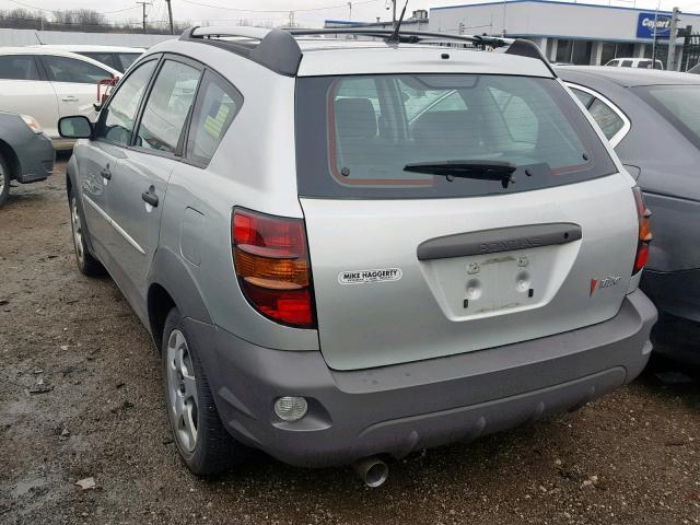 5Y2SL62893Z428073 - 2003 PONTIAC VIBE SILVER photo 3