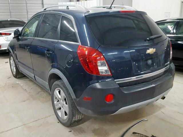 3GNAL2EK0ES669037 - 2014 CHEVROLET CAPTIVA LS 蓝色 照片 3