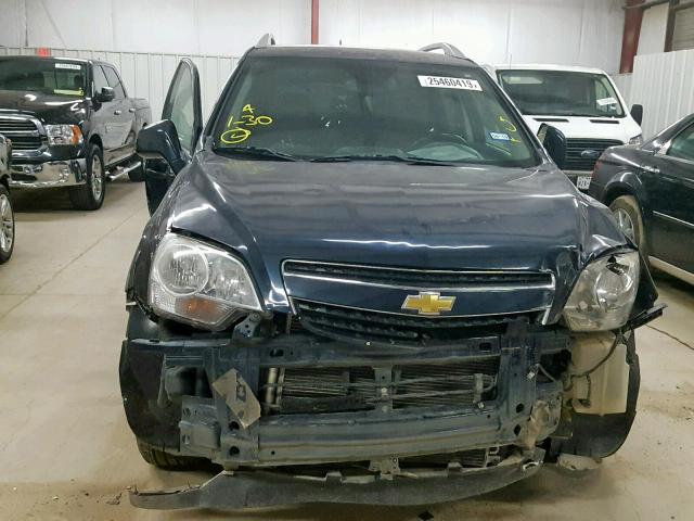 3GNAL2EK0ES669037 - 2014 CHEVROLET CAPTIVA LS 蓝色 照片 9