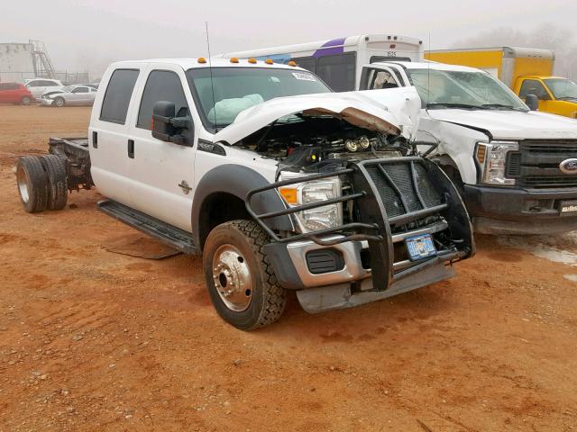 1FD0W5HT2CEC97589 - 2012 FORD F550 SUPER WHITE photo 1