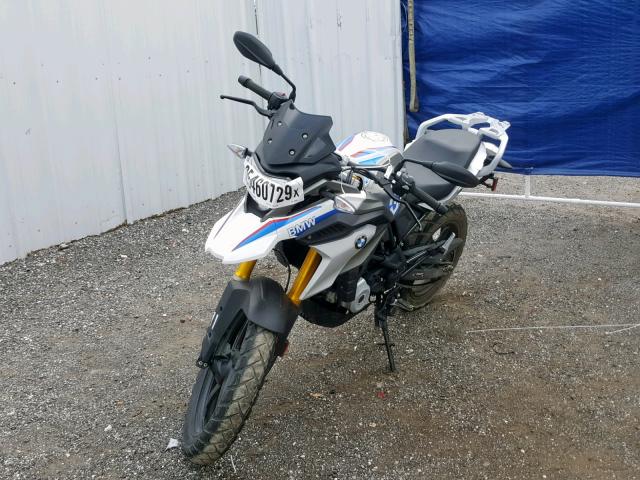 WB30G1208JR825381 - 2018 BMW G310 GS WHITE photo 2