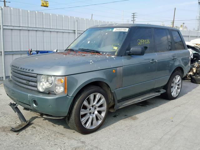 SALME11413A132721 - 2003 LAND ROVER RANGE ROVE GREEN photo 2