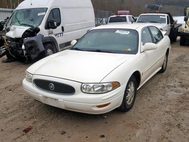 1G4HP54K824238936 - 2002 BUICK LESABRE CU WHITE photo 2