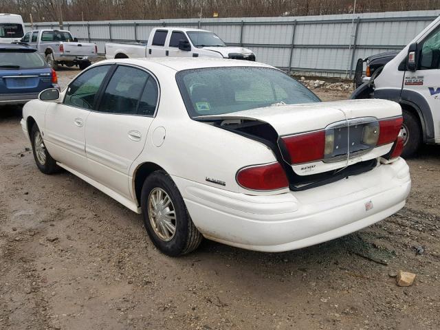 1G4HP54K824238936 - 2002 BUICK LESABRE CU WHITE photo 3