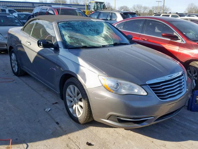 1C3BCBEB6CN229042 - 2012 CHRYSLER 200 TOURIN GRAY photo 1