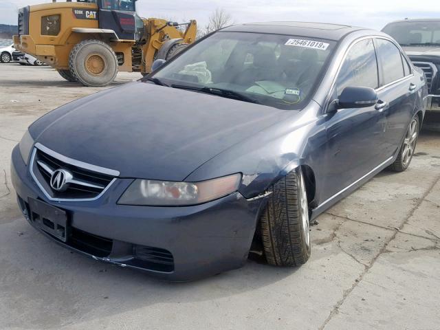 JH4CL95894C027563 - 2004 ACURA TSX GRAY photo 2