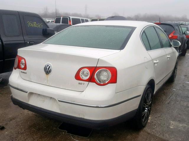 WVWJK73C68E204605 - 2008 VOLKSWAGEN PASSAT TUR WHITE photo 4