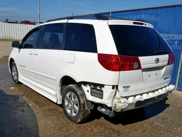 5TDZK23C67S024412 - 2007 TOYOTA SIENNA CE WHITE photo 3