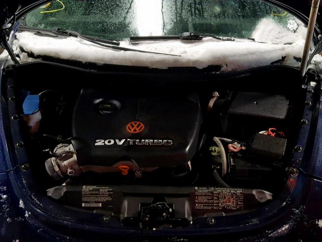 3VWDD21Y53M327398 - 2003 VOLKSWAGEN NEW BEETLE Blau Foto 7