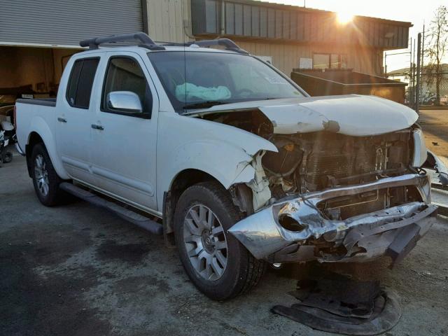 1N6AD07W19C421012 - 2009 NISSAN FRONTIER C WHITE photo 1