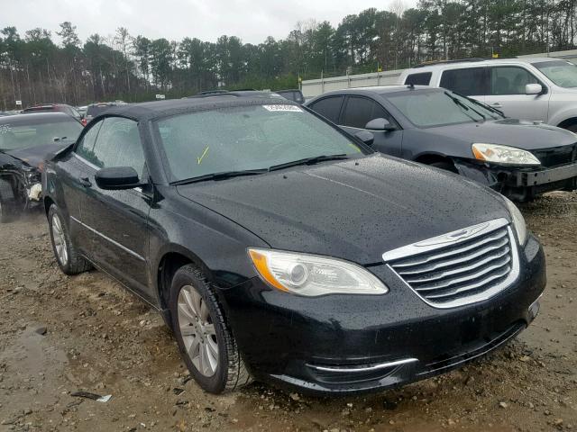 1C3BCBEG1DN659459 - 2013 CHRYSLER 200 TOURIN BLACK photo 1