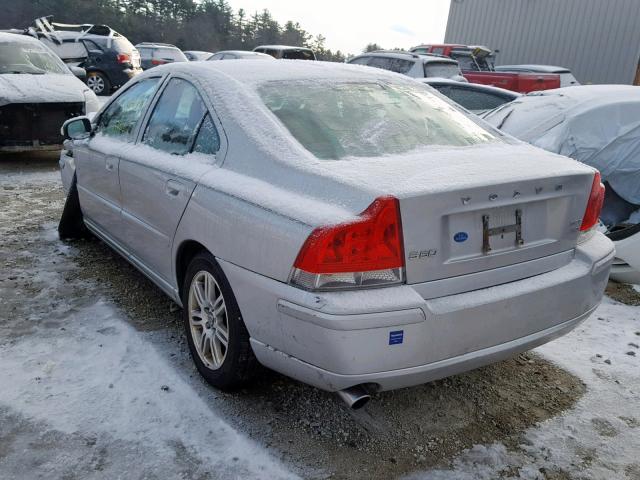 YV1RH592192734837 - 2009 VOLVO S60 2.5T SILVER photo 3