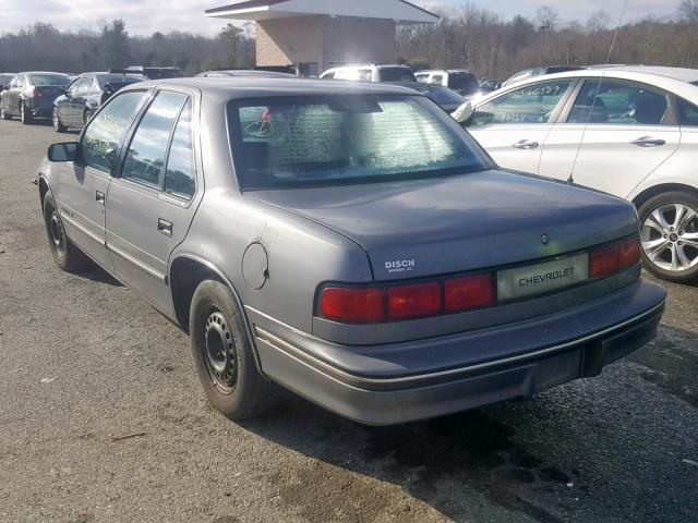 2G1WL54T1N9106031 - 1992 CHEVROLET LUMINA GRAY photo 3