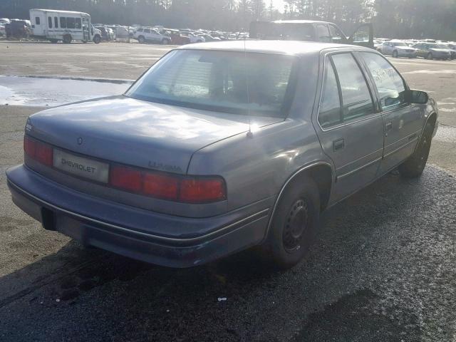 2G1WL54T1N9106031 - 1992 CHEVROLET LUMINA GRAY photo 4