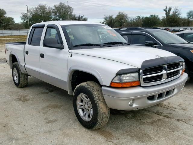 1D7HG48N33S143397 - 2003 DODGE DAKOTA QUA WHITE photo 1