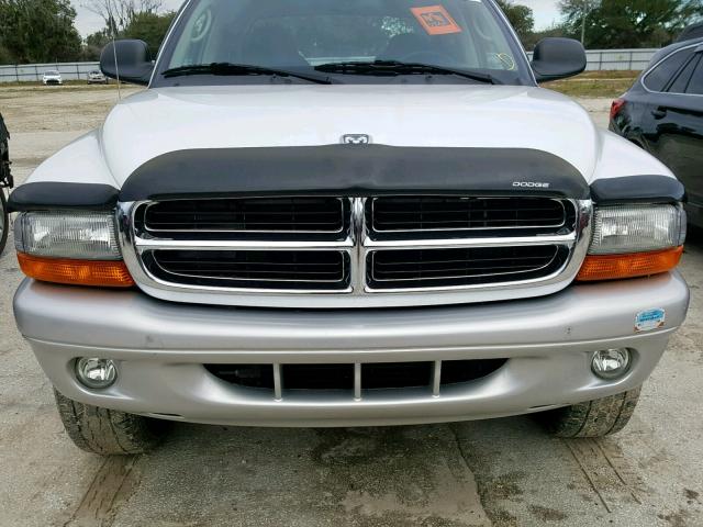 1D7HG48N33S143397 - 2003 DODGE DAKOTA QUA WHITE photo 9