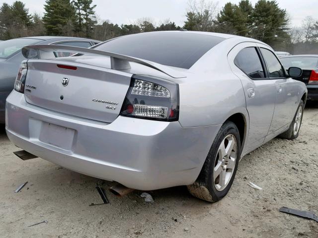 2B3KK33V89H603185 - 2009 DODGE CHARGER SX SILVER photo 4