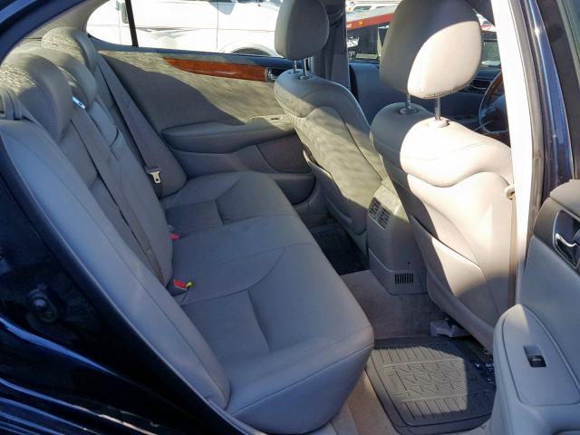 JTHBA30G555066637 - 2005 LEXUS ES 330 BLUE photo 6