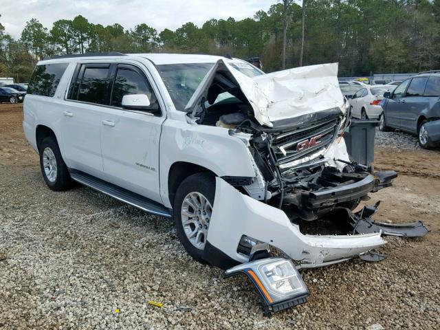 1GKS1HKC9FR112848 - 2015 GMC YUKON XL C WHITE photo 1