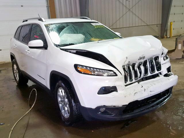 1C4PJMCB2EW162510 - 2014 JEEP CHEROKEE L WHITE photo 1