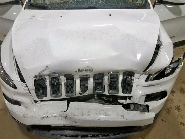 1C4PJMCB2EW162510 - 2014 JEEP CHEROKEE L WHITE photo 7