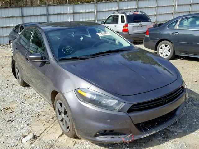 1C3CDFBB0FD221610 - 2015 DODGE DART SXT GRAY photo 1