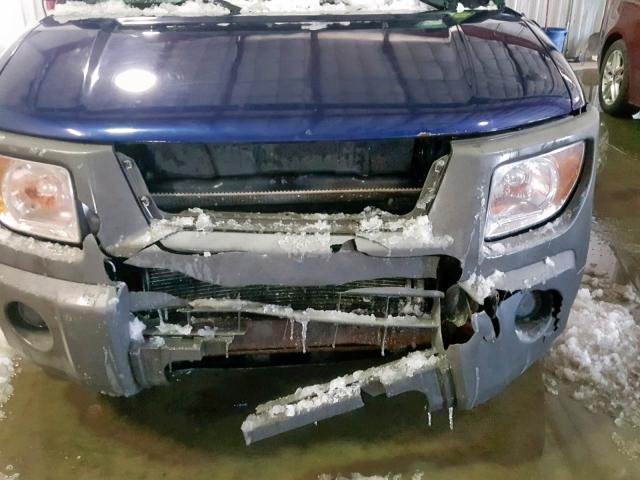 5J6YH285X3L007624 - 2003 HONDA ELEMENT EX BLUE photo 9