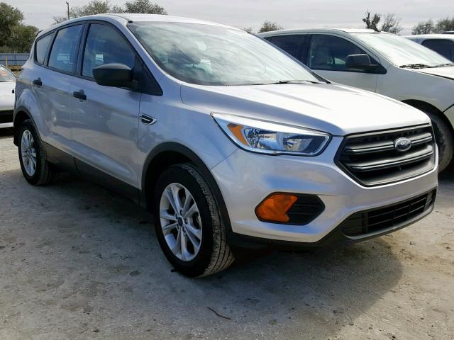 1FMCU0F78HUA27193 - 2017 FORD ESCAPE S SILVER photo 1