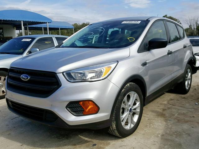 1FMCU0F78HUA27193 - 2017 FORD ESCAPE S SILVER photo 2