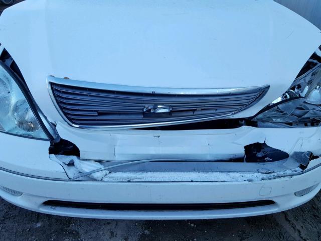 JTHBN30F510006649 - 2001 LEXUS LS 430 WHITE photo 7