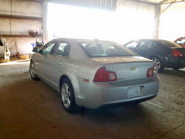 1G1ZA5E09CF399446 - 2012 CHEVROLET MALIBU LS SILVER photo 3
