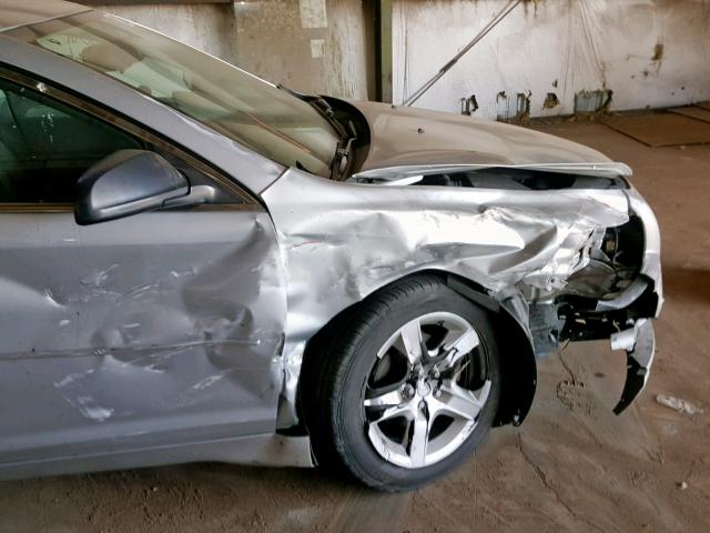 1G1ZA5E09CF399446 - 2012 CHEVROLET MALIBU LS SILVER photo 9