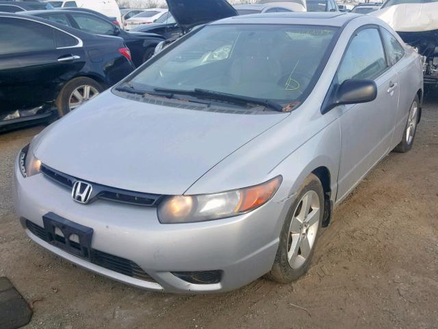 2HGFG12978H556791 - 2008 HONDA CIVIC EXL SILVER photo 2