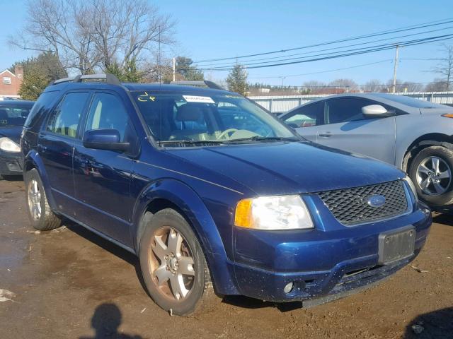 1FMDK06146GA02650 - 2006 FORD FREESTYLE BLUE photo 1