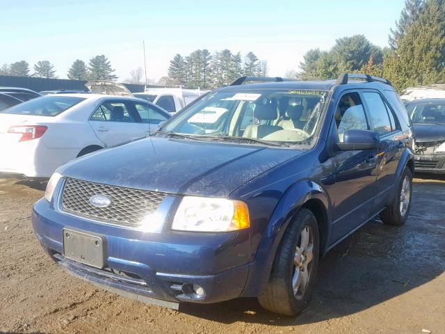 1FMDK06146GA02650 - 2006 FORD FREESTYLE BLUE photo 2